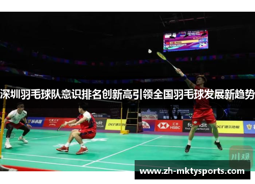 深圳羽毛球队意识排名创新高引领全国羽毛球发展新趋势